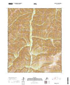 Tanana B-1 SE, AK — USGS 7.5-minute topo (2017)