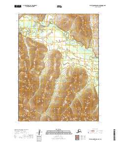 Taylor Mountains B-3 NE, AK — USGS 7.5-minute topo (2019)