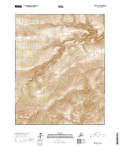 Bettles B-1 SE, AK — USGS 7.5-minute topo (2017)