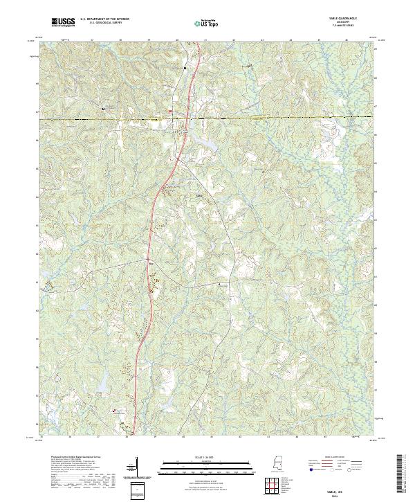 Sable, MS — USGS 7.5-minute topo (2024)