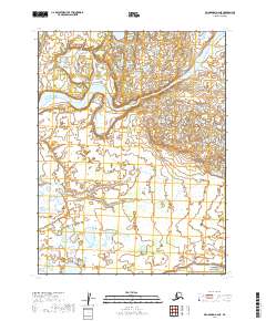Dillingham A-2 NE, AK — USGS 7.5-minute topo (2019)