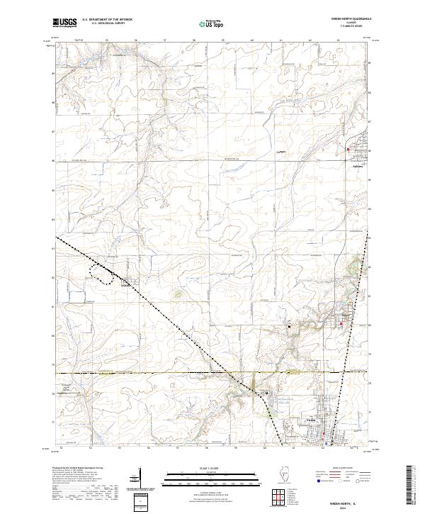 Virden North, IL — USGS 7.5-minute topo (2024)