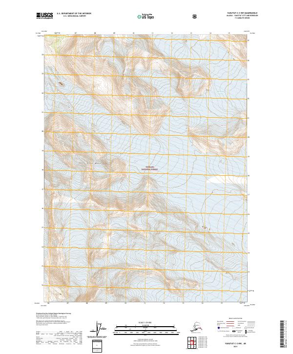 Yakutat C-3 NW, AK — USGS 7.5-minute topo (2021)