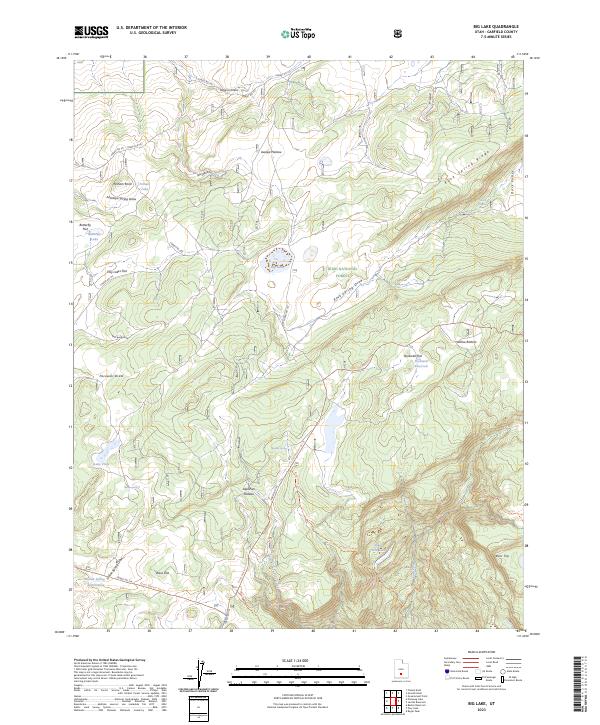 Big Lake, UT — USGS 7.5-minute topo (2023)