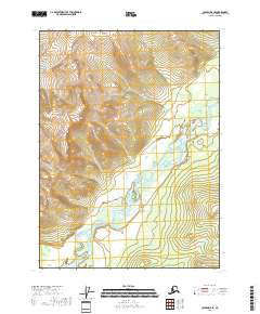 Coleen D-6 SE, AK — USGS 7.5-minute topo (2018)