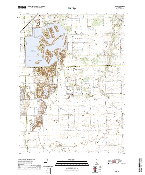 Essex, IL — USGS 7.5-minute topo (2024)