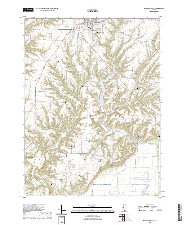 Rushville South, IL — USGS 7.5-minute topo (2024)