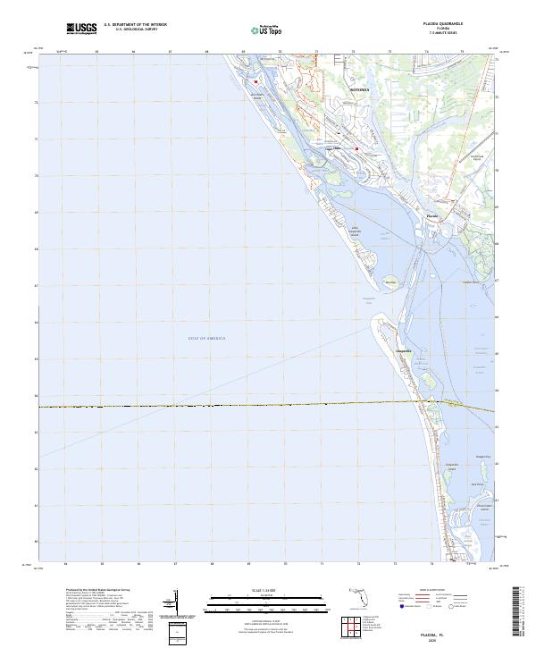Placida, FL — USGS 7.5-minute topo (2025)
