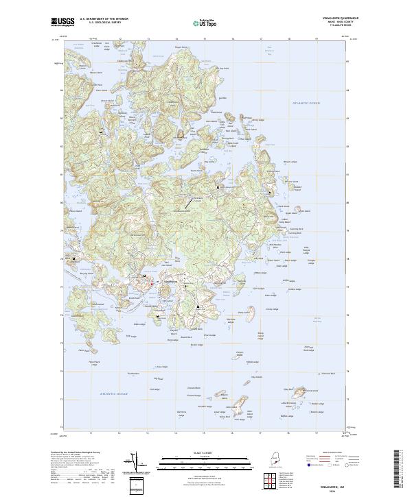 Vinalhaven, ME — USGS 7.5-minute topo (2024)