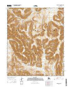 Teller C-4 SE, AK — USGS 7.5-minute topo (2014)