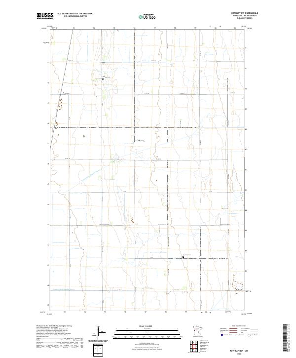 Rothsay NW, MN — USGS 7.5-minute topo (2022)