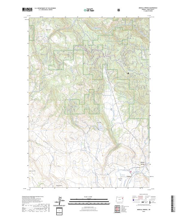 Medical Springs, OR — USGS 7.5-minute topo (2024)