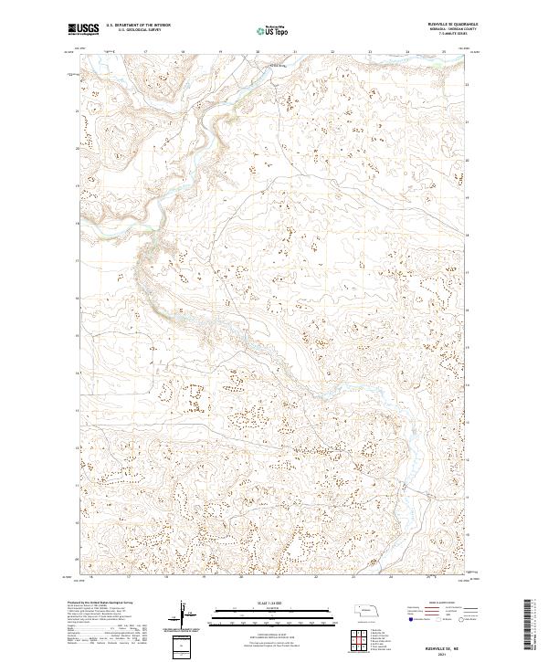 Rushville SE, NE — USGS 7.5-minute topo (2021)