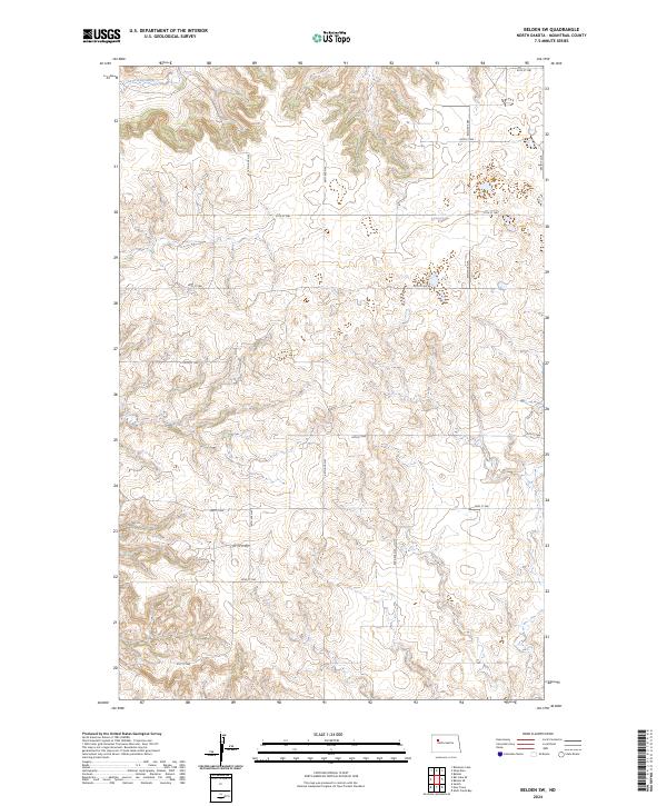 Belden SW, ND — USGS 7.5-minute topo (2024)