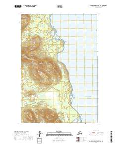 Mount Fairweather B-1 NE, AK — USGS 7.5-minute topo (2017)