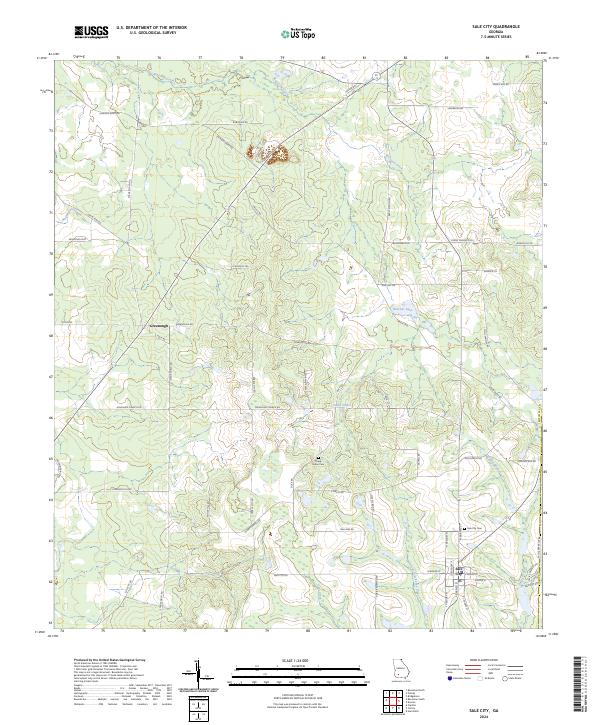 Sale City, GA — USGS 7.5-minute topo (2024)