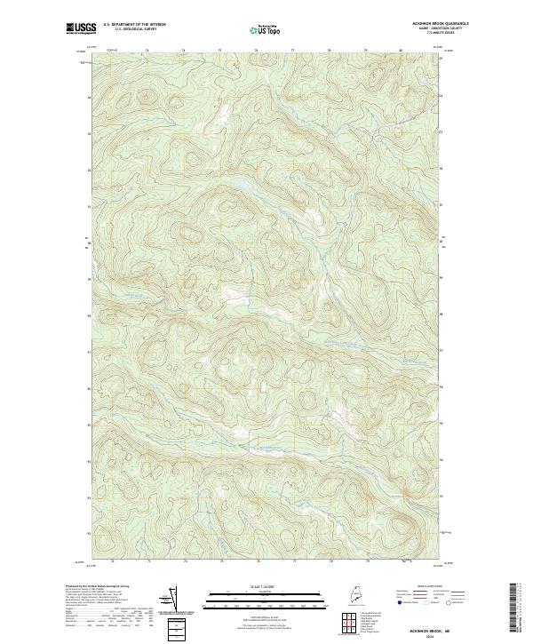 McKinnon Brook, ME — USGS 7.5-minute topo (2024)