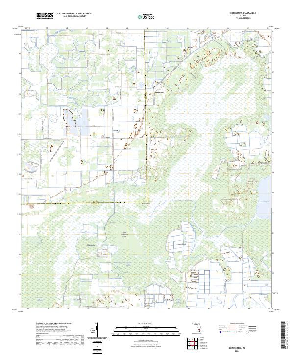 Corkscrew, FL — USGS 7.5-minute topo (2024)