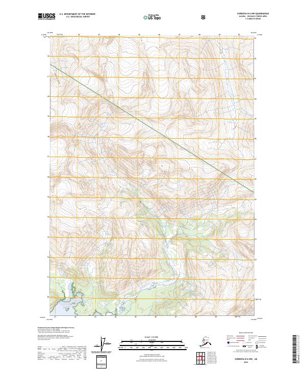 Cordova D-6 NW, AK — USGS 7.5-minute topo (2024)