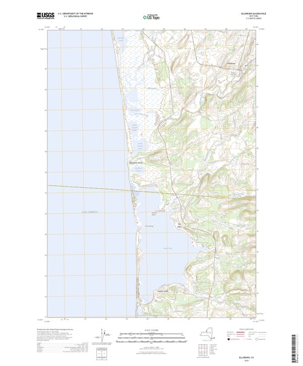 Ellisburg, NY — USGS 7.5-minute topo (2026)