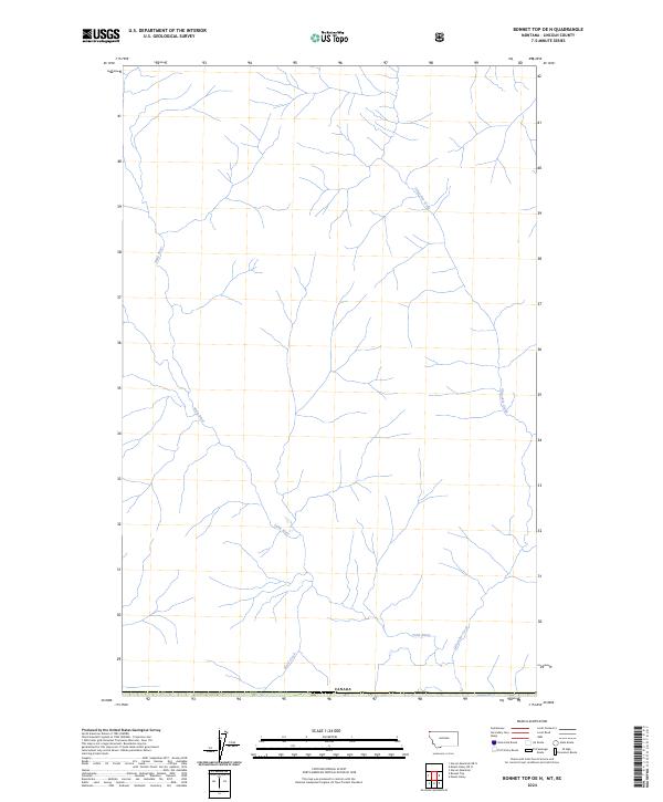 Bonnet Top OE N, MT-BC — USGS 7.5-minute topo (2024)