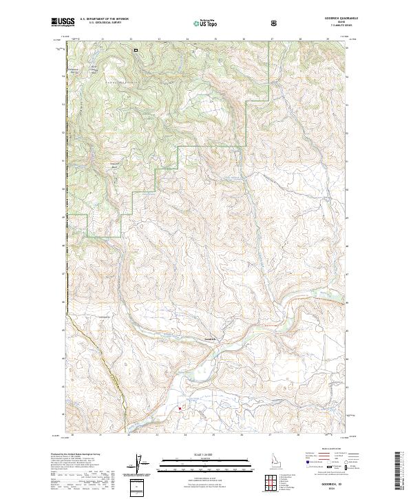 Goodrich, ID — USGS 7.5-minute topo (2024)