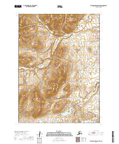Taylor Mountains B-7 NW, AK — USGS 7.5-minute topo (2019)