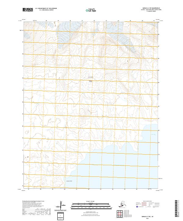 Umnak A-2 SW, AK — USGS 7.5-minute topo (2021)