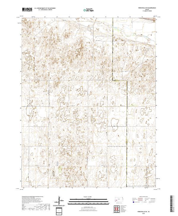 Pierceville SW, KS — USGS 7.5-minute topo (2022)