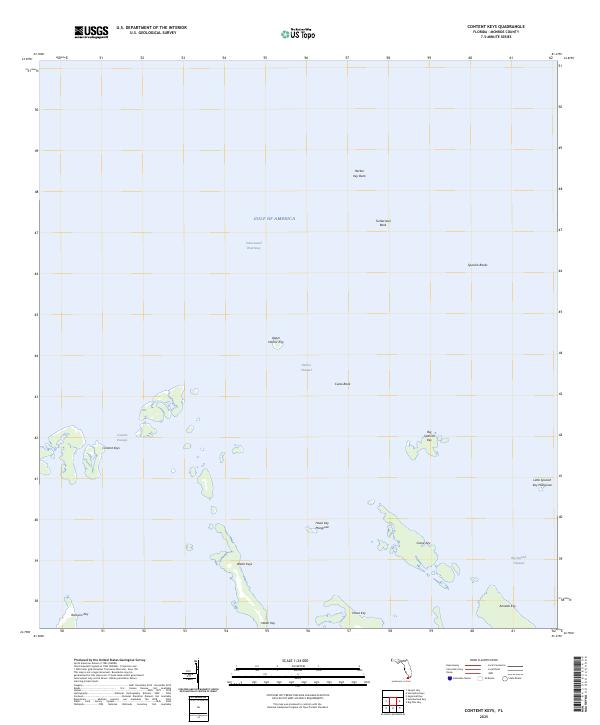 Content Keys, FL — USGS 7.5-minute topo (2025)