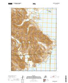 Ugashik A-2 NE, AK — USGS 7.5-minute topo (2019)