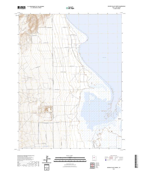 Goshen Valley North, UT — USGS 7.5-minute topo (2023)