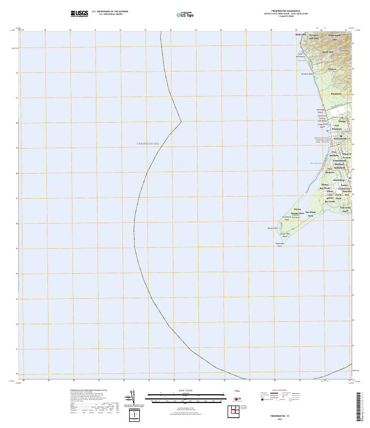 Frederiksted, VI — USGS 7.5-minute topo (2024)