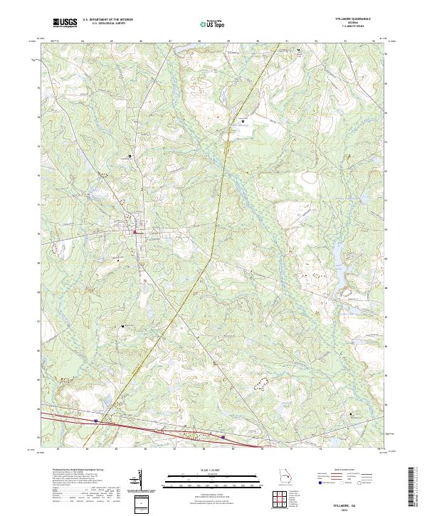 Stillmore, GA — USGS 7.5-minute topo (2024)