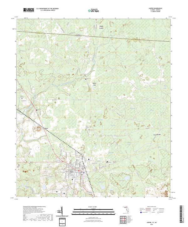 Jasper, FL-GA — USGS 7.5-minute topo (2024)