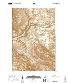 Naknek D-1 SE, AK — USGS 7.5-minute topo (2019)
