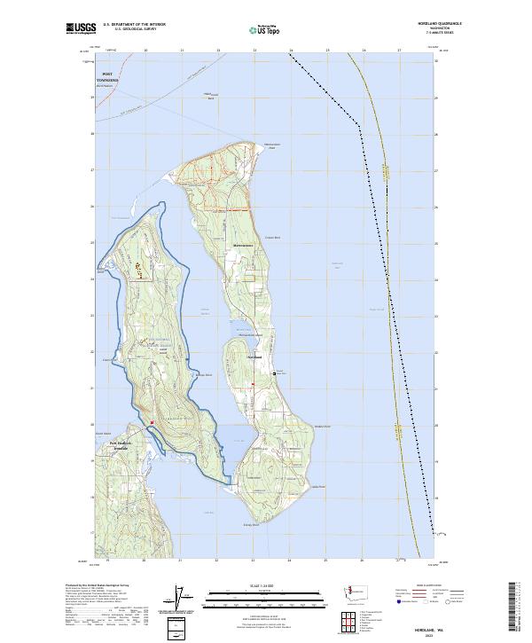 Nordland, WA — USGS 7.5-minute topo (2023)