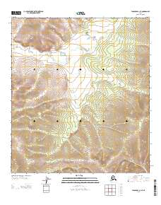 Tanacross C-2 SE, AK — USGS 7.5-minute topo (2013)