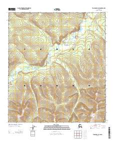 Tanacross D-3 SW, AK — USGS 7.5-minute topo (2013)