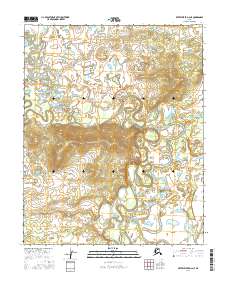 Kateel River D-2 NE, AK — USGS 7.5-minute topo (2016)