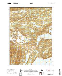 Lake Clark A-5 NE, AK — USGS 7.5-minute topo (2018)