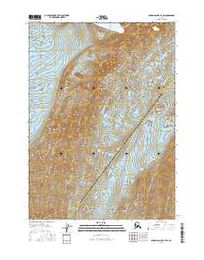 Bering Glacier B-7 SW, AK — USGS 7.5-minute topo (2016)