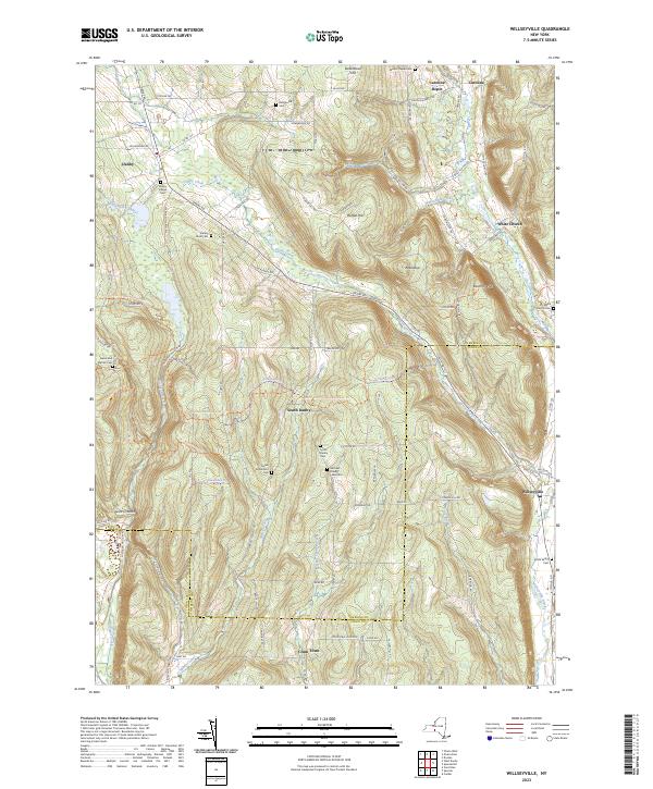 Willseyville, NY — USGS 7.5-minute topo (2023)