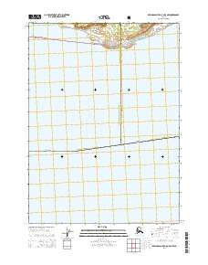 Bering Glacier A-8 OE S NW, AK — USGS 7.5-minute topo (2014)
