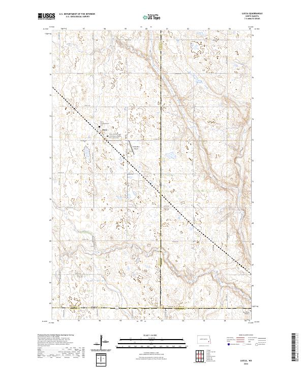 Lucca, ND — USGS 7.5-minute topo (2024)