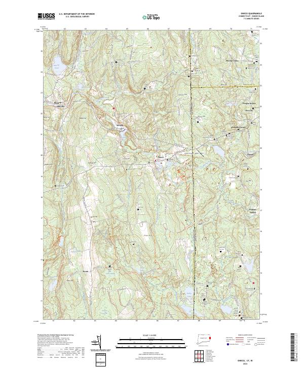 Oneco, CT-RI — USGS 7.5-minute topo (2024)