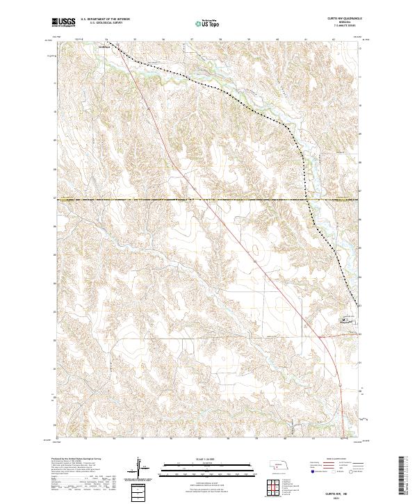 Curtis NW, NE — USGS 7.5-minute topo (2021)
