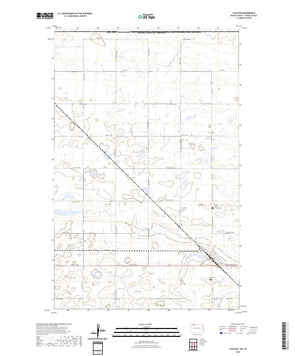 Flaxton, ND-SK — USGS 7.5-minute topo (2024)