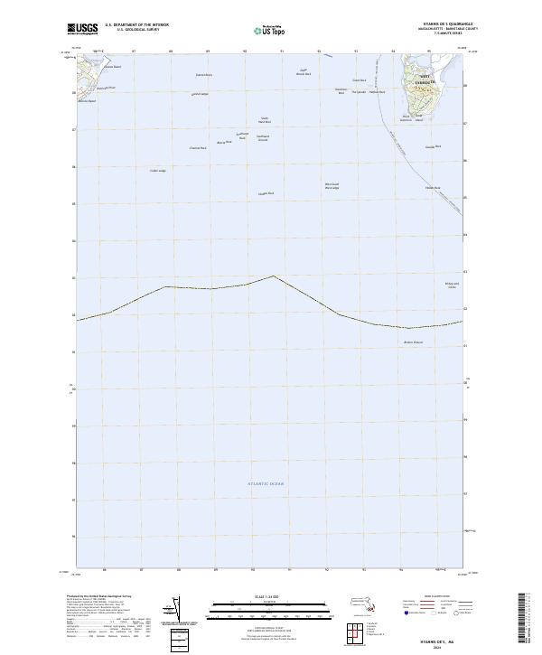 Hyannis OE S, MA — USGS 7.5-minute topo (2024)
