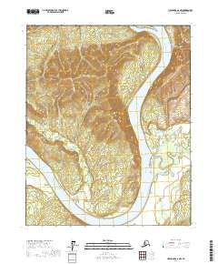 Livengood C-6 NW, AK — USGS 7.5-minute topo (2017)